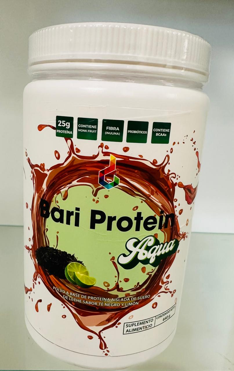 Bari Protein Aqua Té Negro y Limón