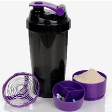 Cargar imagen en el visor de la galería, Shaker con separador para proteína 500 ml
