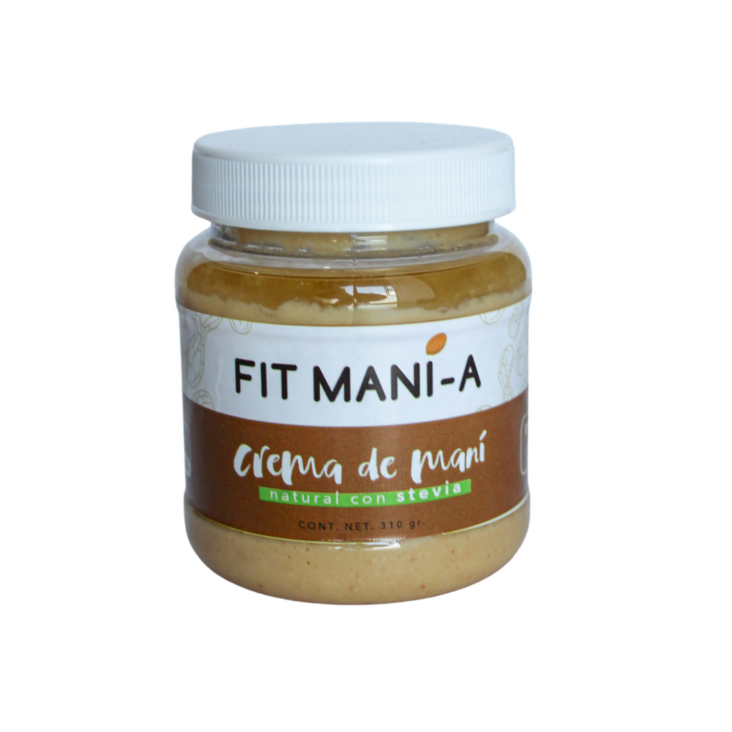 Crema de Maní con Stevia