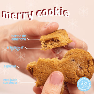 Galleta Navideña Merry Cookie Keto